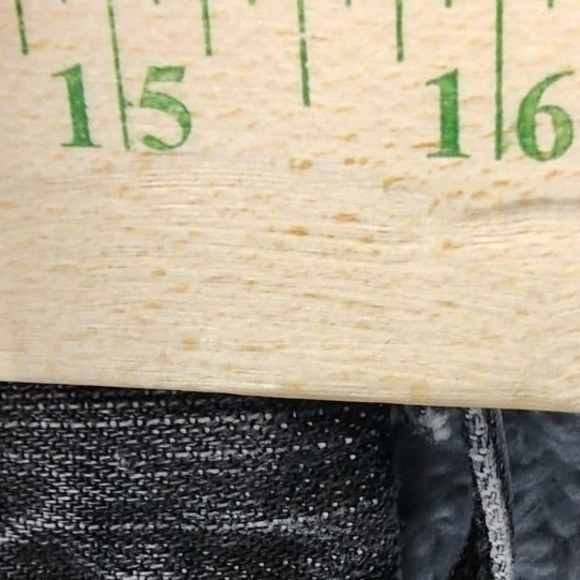 Levis 514 Straight Fit Mens Grey/Black Denim Jeans 32x34 Faded Wash - Picture 5 of 6